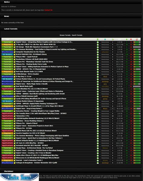 Concurrents de gfxpeers.net .